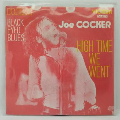 Joe cocker high time we went pressage belgique single vinyle 45t occasion 1