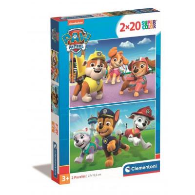 2 puzzles pat patrouille