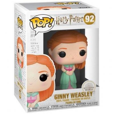 92 figurine funko pop harry potter ginny weasley at yule ball box