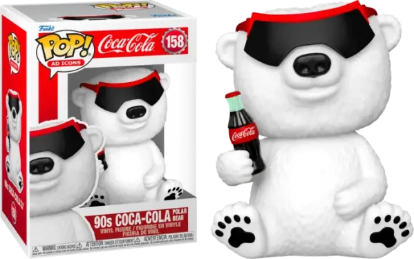 Ad icons pop n 158 coca cola ours polaire 90 s 1