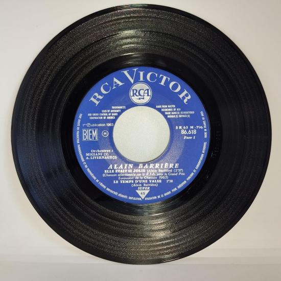 Alain barriere elle etait si jolie single vinyle ep occasion 2