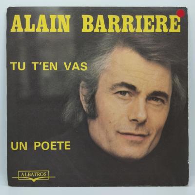 Alain barriere tu t en vas single vinyle 45t occasion