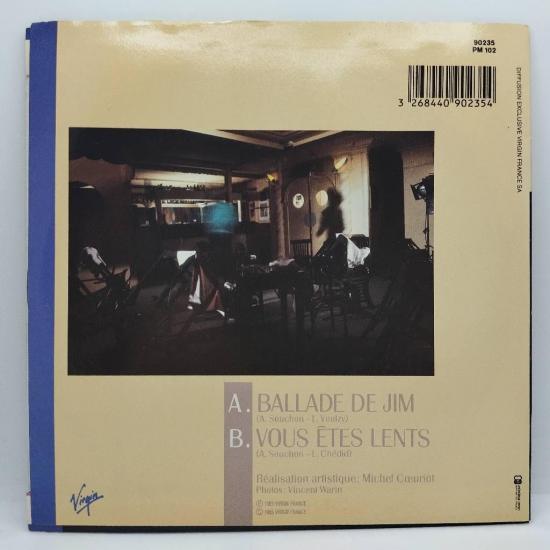 Alain souchon ballade de jim single vinyle 45t occasion 1