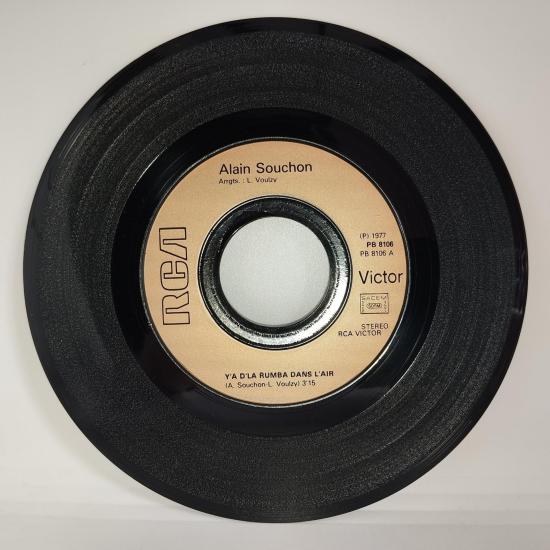 Alain souchon y a d la rumba dans l air single vinyle 45t occasion 4