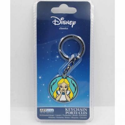 Alice au pays des merveilles porte cles metal disney