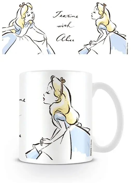 Alice mug 300 ml alice in wonderland teatime 2