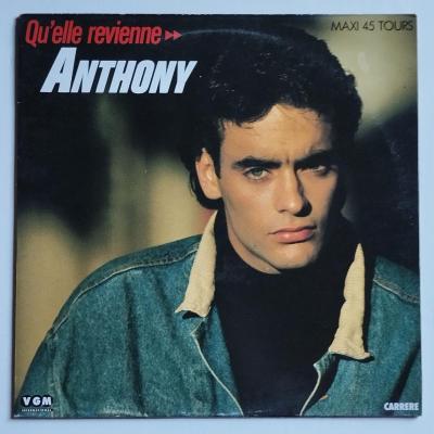 Anthony delon qu elle revienne maxi single vinyle occasion