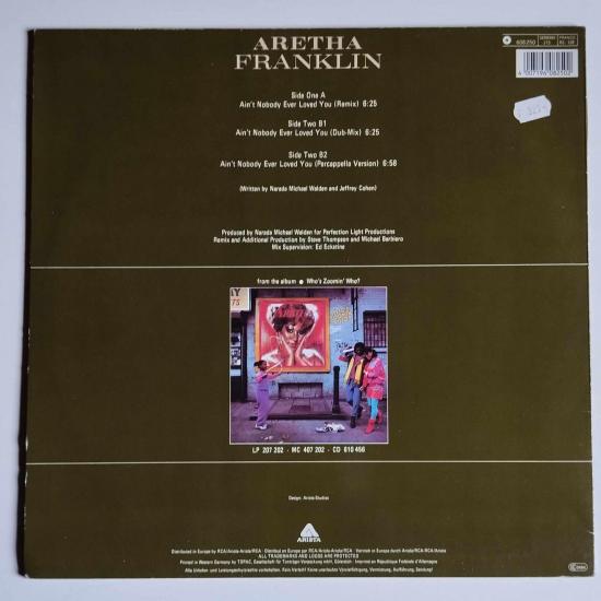 Aretha franklin ain t nobody ever loved you maxi single vinyle occasion 1