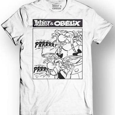 Asterix obelix t shirt prrrr white