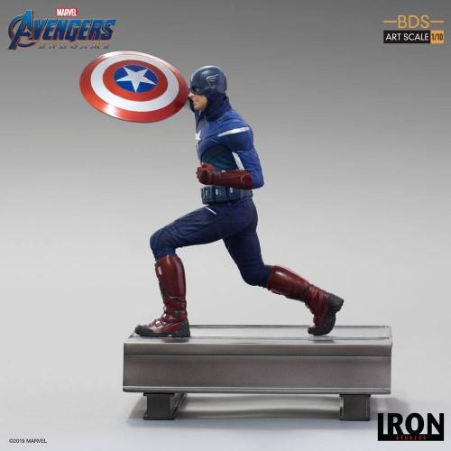 Avengers endgame statuette bds art captain america 21cm 1