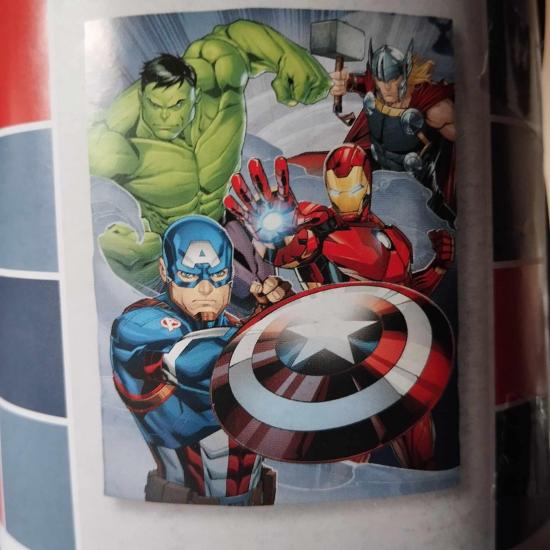 Avengers plaid polaire marvel 100 polyester 100x150cm