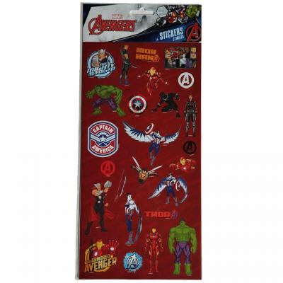 Avengers set de 50 stickers marvel