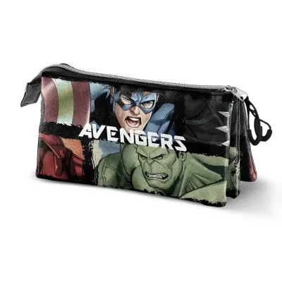 Avengers trousse triple 23x11x7cm