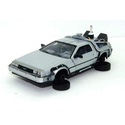 Back to the future 2 1983 delorean flying wheel version 1 24 scale 2