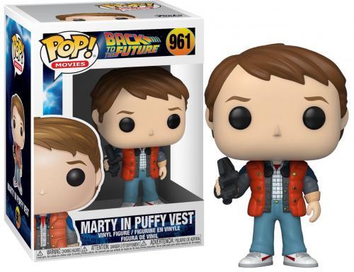 Back to the future bobble head pop n 961 marty in puffy vest