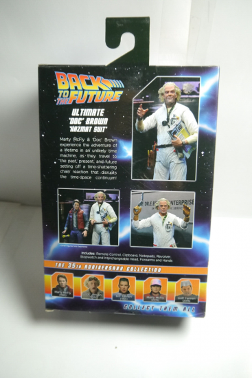 Back to the future ultimate doc brown 1985 figurine articulee 18cm 7