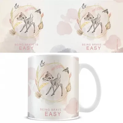 Bambi mug 300 ml being brave is easy