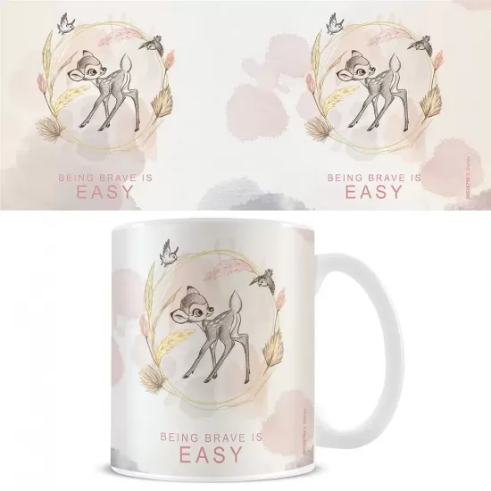 Bambi mug 300 ml being brave is easy
