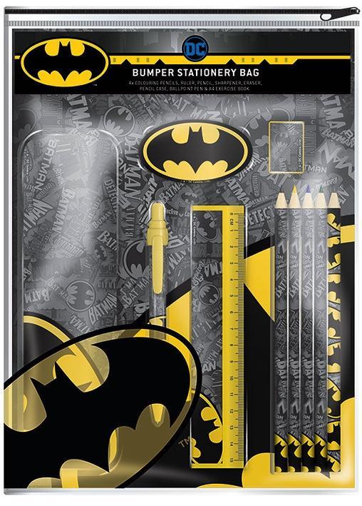 Batman bumper stationary set logo strike