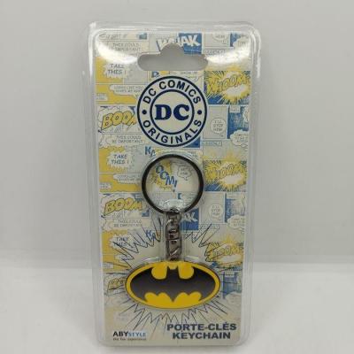 Batman dc comics porte cles metal logo