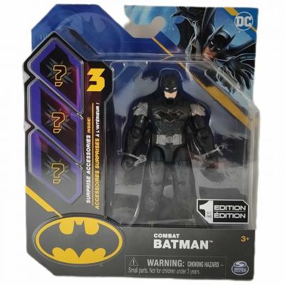 Batman figurine combat articulee 10cm accessoires surprises