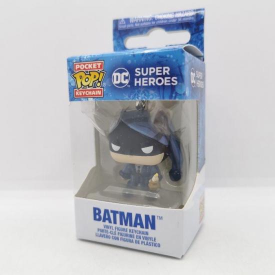 Batman funko pocket pop keychains dc comics holiday 4cm