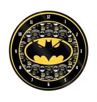 Batman logo horloge en plastique diametre 25cm 1