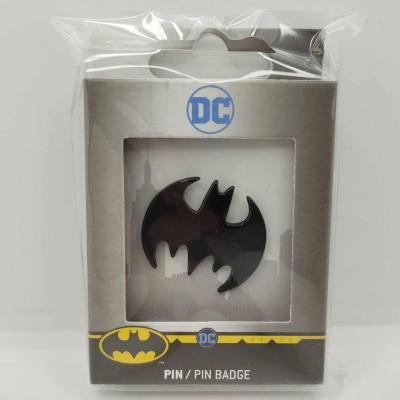 Batman pin s black logo