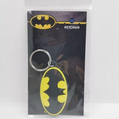 Batman symbol porte cles en caoutchouc dc comics 1