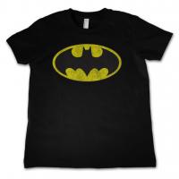 Batman t shirt kids distressed logo 1