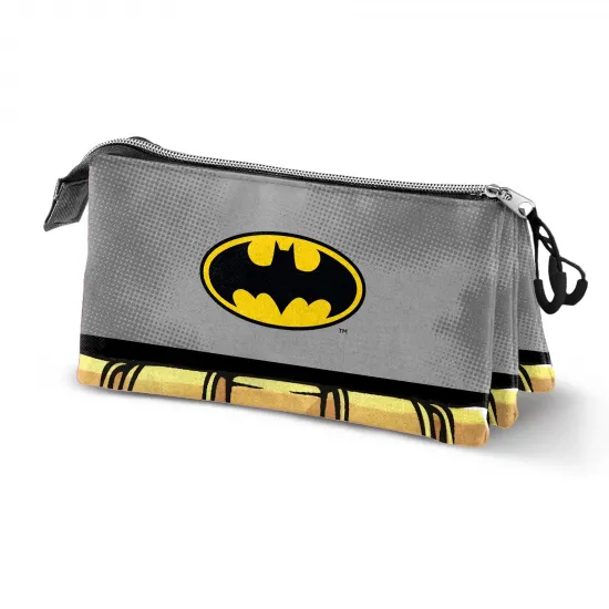 Batman trousse triple 23x11x7cm