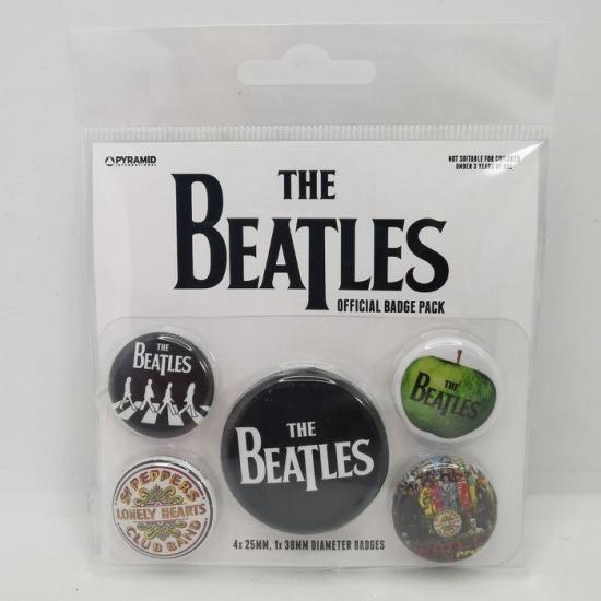 Beatles pack 5 badges