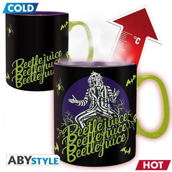 Beetlejuice mug thermoreactif 460 ml