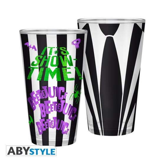 Beetlejuice verre xxl 400 ml costume beetlejuice 1