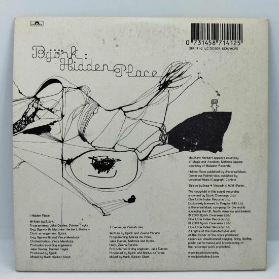 Bjork hidden place cd single occasion 1