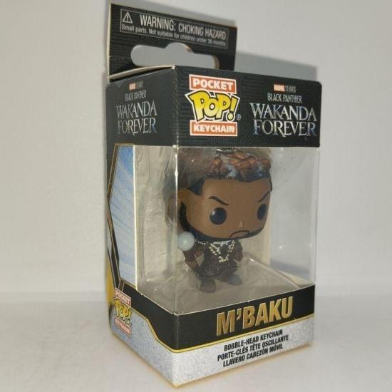 Black panther wakanda forever funko pocket pop keychains m baku 1