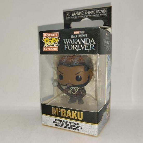 Black panther wakanda forever funko pocket pop keychains m baku