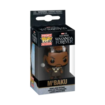 Black panther wakanda forever pocket pop keychains m baku