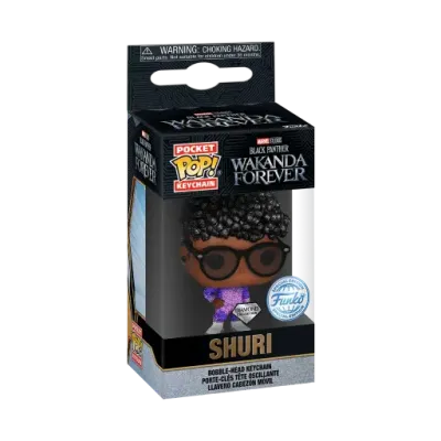 Black panther wakanda forever pocket pop keychains shuri dglt