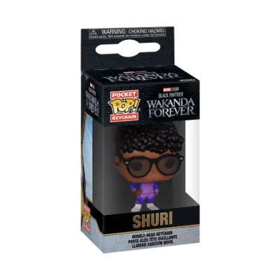 Black panther wakanda forever pocket pop keychains shuri