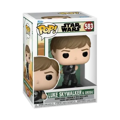 Figurine Funko POP - Star Wars The Mandalorian - Bébé Yoda n°368 - Objets à  collectionner Cinéma et Séries