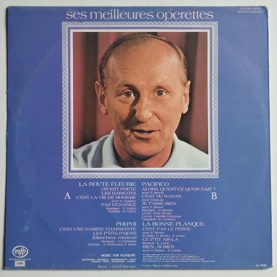 Bourvil ses meilleures operettes album vinyle occasion 1