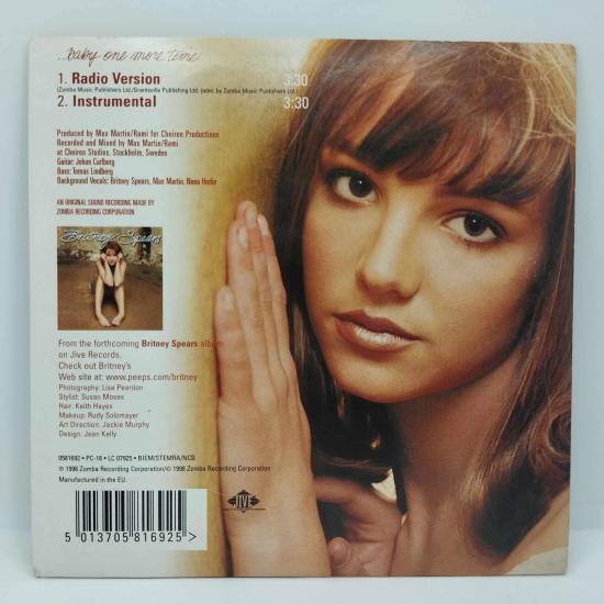 Britney spears baby one more time cd single occasion 1
