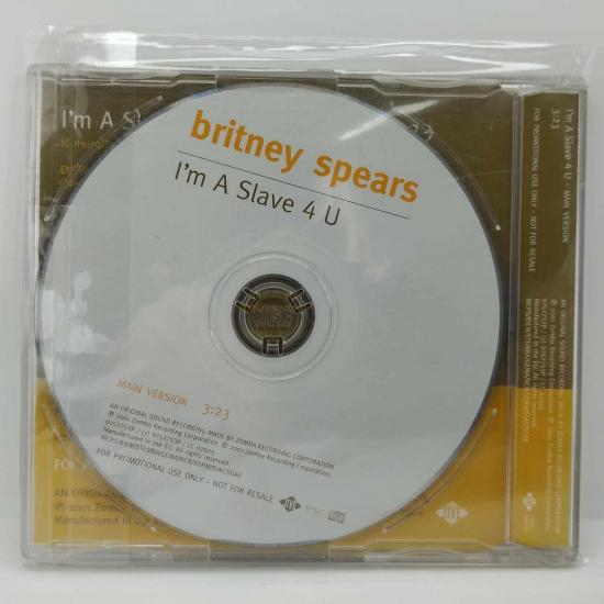 Britney spears i m slave 4 u rare maxi cd single promotional copy 1