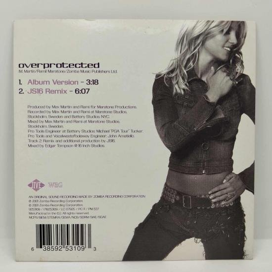 Britney spears overprotected cd single occasion 1