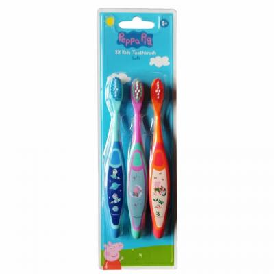 Brosse a dents enfant peppa pig lot de 3 1