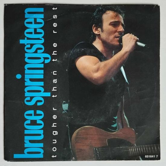 Bruce springsteen tougher than the rest single vinyle 45t occasion