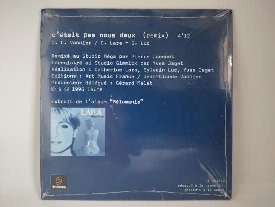 Catherine lara c etait pas nous deux cd single promo neuf 1