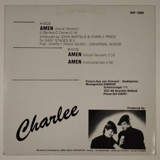 Charlee feat omar dupree amen maxi single vinyle occasion 1
