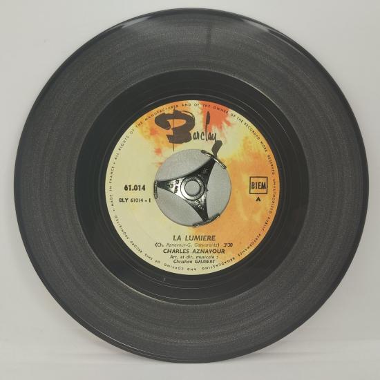 Charles aznavour je n oublierai jamais double single vinyle 45t occasion 4